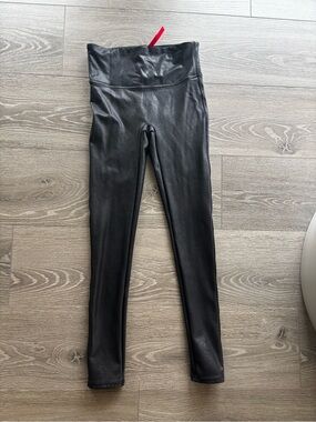 SPANX Black High-Waist Shaping Leggings